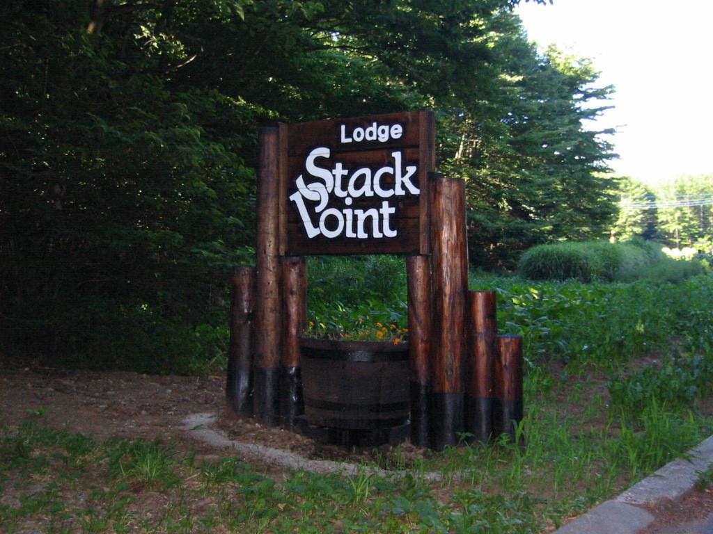 Lodge Stack Point Naruszava Kültér fotó